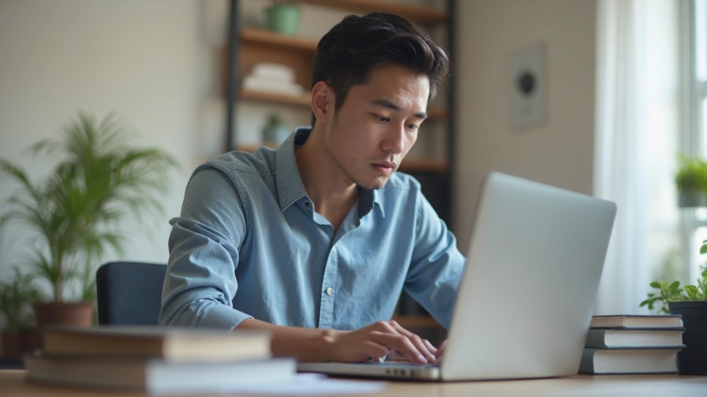 Профессиональное фото человека, занимающегося непрерывным обучением и профессиональным развитием